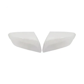 1 чифт бели капаци огледала за обратно виждане за XL 2016-2023 Корпус огледало на външния вид
