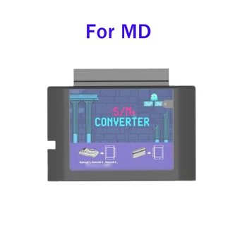 1бр MS To MD Game Burner Card Конвертор слот за карти MS / MD Конвертор за Genesis Hyperdrive за Master System, за да Megedrive