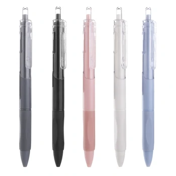 5 броя Изтеглящи Гелевой Химикалки за Еднократна употреба Големия Обем 0,5 ММ за Писане възрастни