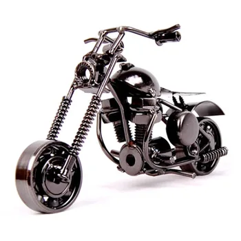Harley-Prince модел на мотоциклет от ковано желязо, креативна играчка от сплав, за да дарят малкия човек съученици подаръци за рожден ден