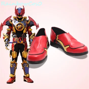 Kamen Rider Evol/ Обувки за cosplay, обувки, аниме, Хелоуин, Коледа, Rainbowcos0W3623