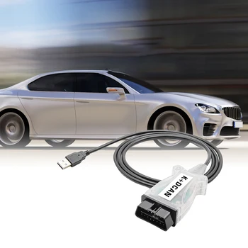 KDCAN USB Авто Диагностика кабельusb Интерфейс С ключа KDCAN Автоматична Диагностична Линия С Ключа FT245RL Чип