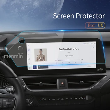 Автомобилни стикери Протектор на екрана на арматурното табло Carplay за LEXUS UX 2023 Дисплей, Защитен слой от закалено стъкло Навигация аксесоар за кола