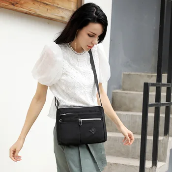 Висококачествени чанти, найлонови дамски чанти-миди с едно рамо, дамски чанти през рамо, дизайнерски пътни чанти, за пазаруване sac a main femme