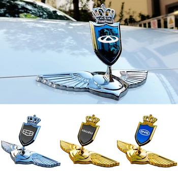 За Mercedes-Benz на Промяна метален 3D стои превозно средство на Стикер с емблемата на предния капак Ъглов крила Емблемата на Иконата на Специално лого на капака