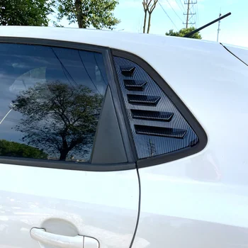 За VW Polo Mk5 6R Polo Mk5 6C 2011-2017 Задни Триъгълни Щори Слънчеви Очила Странично Стъкло, Спойлер Сплитер Покритие на Капака Тунинг