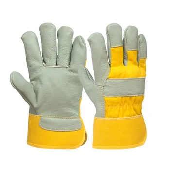 Заваръчни ръкавици, устойчиви на топлина От кожата, които са Устойчиви на високи температури Ръкавици Ще Ви предпази От заваръчни искри, жарта