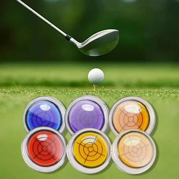 Индикатор за нивото на затваряне за шапки за голф Маркер за голф Аксесоари Маркер за топки на Нивото на голф Скоба за шапки скоба за шапка за голф, Ниво на наклон маркер нивото на голф