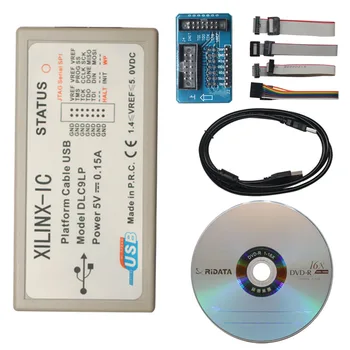 Кабел Платформа XILINX USB CPLD, FPGA JTAG SPI За Зареждане на Программатора-Дебъгер с Кабел USB Type-B