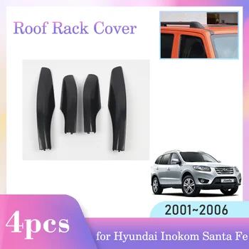 Капака на Багажника на Покрива и за Hyundai Inokom Santa Fe 2.4 CM L 2007 ~ 2012 Капак на Багажник на Стъпалата Част Отрежете Края на Рейки Обвивка Plasitc Guard Accessorie