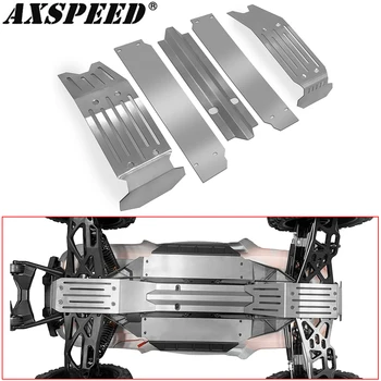 Комплект защитни облицовки за шаси AXSPEED от неръждаема стомана за обновяване на аксесоари за радиоуправляемого бъги-камион 1/5 X-MAXX Xmaxx Xmaxx