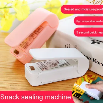Машина за запечатване закуски на Пластмасови опаковъчни торбички Термосвариватель за съхранение на консервирани продукти Домакински приспособления Кухненски Принадлежности