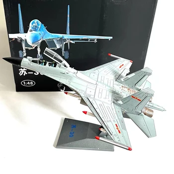 Мащаб 1:48 Модела Китайски Изтребител на военновъздушните сили на Су-30 От Лят под налягане на Алуминиеви Статичен Дисплей Магазини за Бижута Колекция от Играчки, Подаръци Носталгия