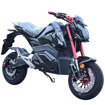 Модерен Високоскоростен електрически мотоциклет за възрастни с двигател с мощност 2000 W и електрическа колело с мощност 3000 W