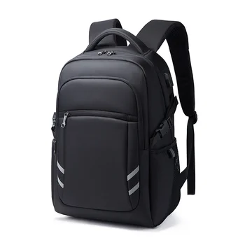 Мъжки раница с USB порт, чанта за лаптоп с високо качество Oxford Business 17,3 