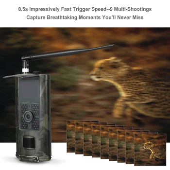 Място за лов на диви животни MMS SMS 2G P Клетъчни мобилни камери Снимки Безжично наблюдение, Проследяване нощно виждане HC700M