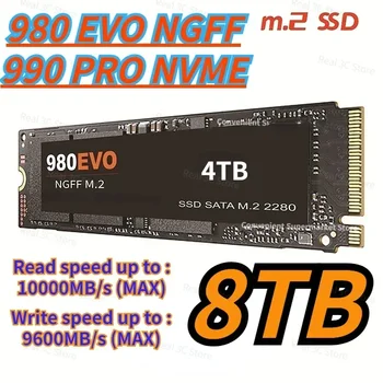 Нов PS5 SSD 1tb с радиатор 2024 SSD M. 2 8 4 TB TB 512 GB И 1 TB HDD 990PRO NVME SSD 2280 2 TB disco duro за вашия десктоп на лаптопа
