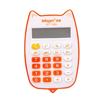Основни стандартни калкулатори Мини цифров настолен калкулатор с 12-фигурални led дисплей