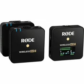 ОТСТЪПКА ЗА ЛЯТНА РАЗПРОДАЖБА При покупка с увереност нова оригинална градинска компактен цифров микрофонной система Rode Wireless GO II за 2-ма души