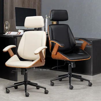 Офис столове Модерни мебели за дома Подемни стол с въртяща се облегалка Удобно Компютърно стол Boss Ергономична сила