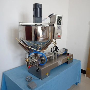 Пневматична машина за бутилиране на течности Съраунд Течен Пълнител за безалкохолни напитки Количествен Лепило Скъпа Паста Машина за бутилиране на душ Гел