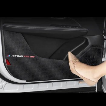 Подложка За Вътрешната страна на Вратата на Колата Против Kick Pad Защитен Стикер за Jetour X70 X70s X70m X90 X95 X70 plus Аксесоари Auto Style