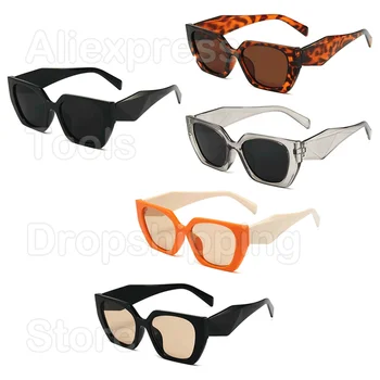 Реколта Извънгабаритни Квадратни Слънчеви Очила Дамски Маркови Дизайнерски Луксозни Ретро Черни Слънчеви Очила в голяма Рамка, Дамски слънчеви Очила с UV400 Цветове