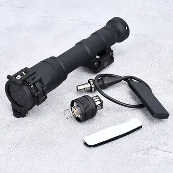 Страйкбол Surefir M600 M300 Фенерче IR филтър Лещи Защитна Капачка за Обектива Оръжие Пистолет Скаут Light Инфрачервена лампа за Нощно Виждане