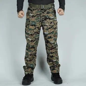 Тактически панталони Мъжки Пролет-лято камуфляжные панталони специалните сили, улични панталони IX7, водоустойчив военни панталони